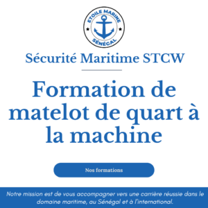 Formation de matelot de quart à la machine
