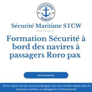 Formation Sécurité à bord des navires à passagers Roro pax