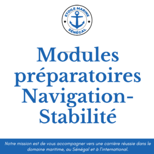 Modules préparatoires Navigation-Stabilité